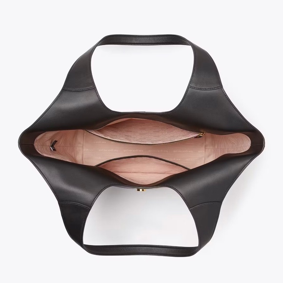 Kate Spade Dakota Large Smooth Napa Leather Tote - Black - Picture 4 of 8